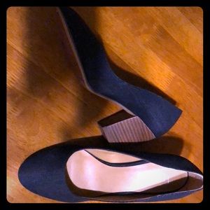Franco Sarto Dark blue Denim Pumps